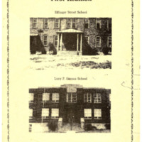Effinger Street and Lucy F. Simms School Reunion Booklet